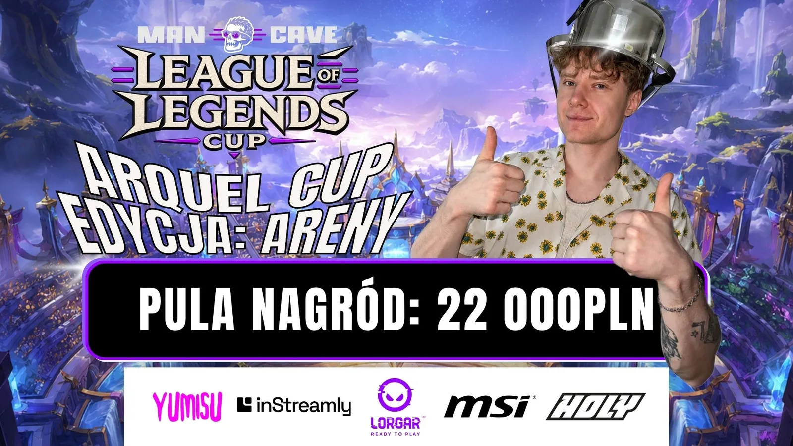 Arquel Cup w ManCave. League of Legends, Areny i 22 000 zł w puli nagród